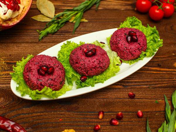 Рача - Пхали из свеклы с орехом