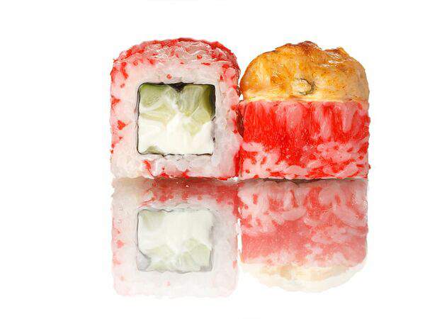 Мистер Ягер - Ролл запеченный с мидиями