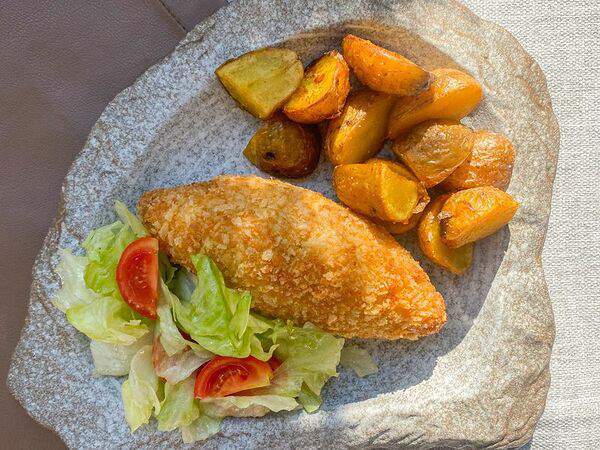 Пау Вау - Котлета по-киевски с молодым картофелем