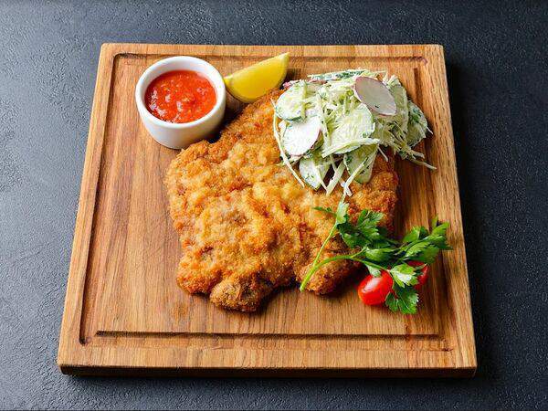 Ресторан Чеснок - Шницель мясной