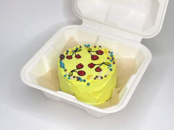 Gost Food - Бенто-торт йогуртовый с лесными ягодами №1