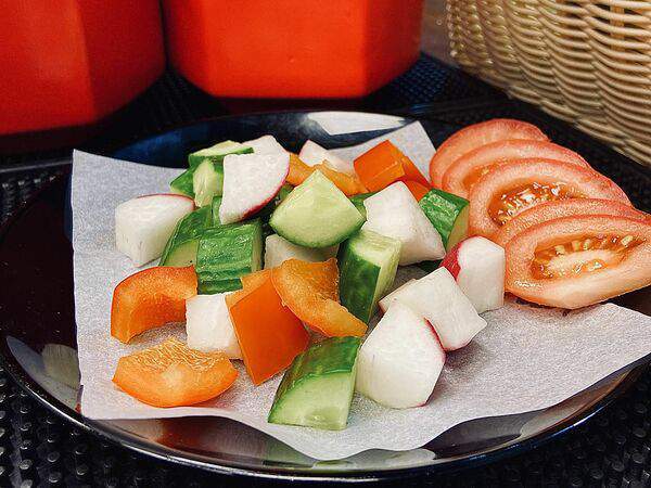 Grill - Салат из свежих овощей