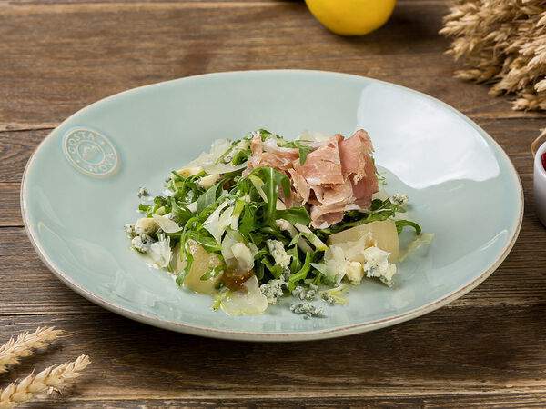 Donna Olivia - Руккола с прошутто и томленой грушей