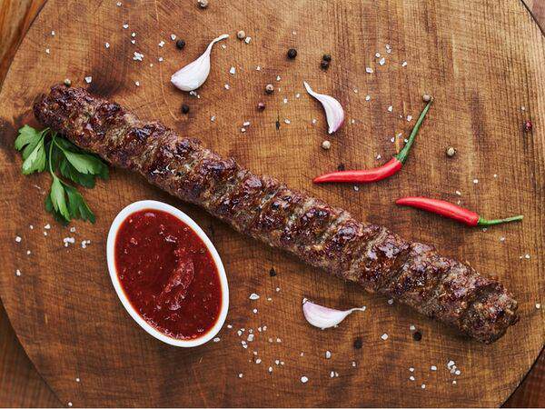 За Люля гриль-бар - Бизнес-ланч с люля из телятины