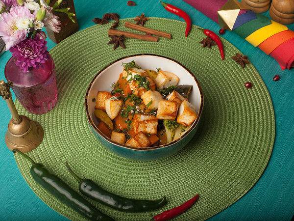 Кафе Кашмир - Сабджи панир