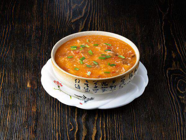 Кунгфу - Суп с тофу кисло-острый