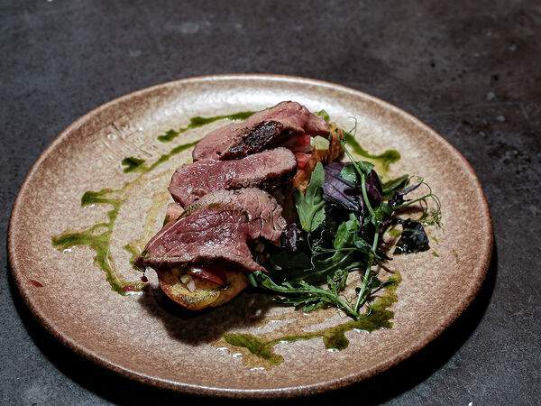 Дом печати - Брускетта с ростбифом