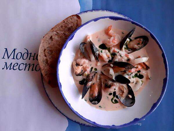 Белый берег - Соте из морепродуктов