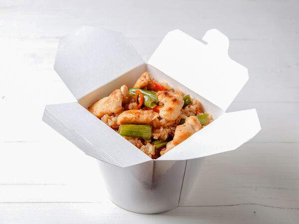 Суша - Тяхан с курицей в соусе терияки