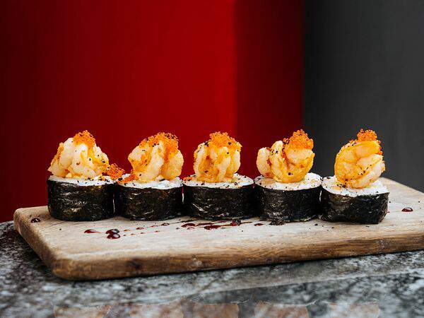 Ronny - Жареная креветка с тобико