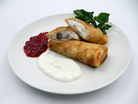 NoNamePizza - Блинчики с творогом и изюмом