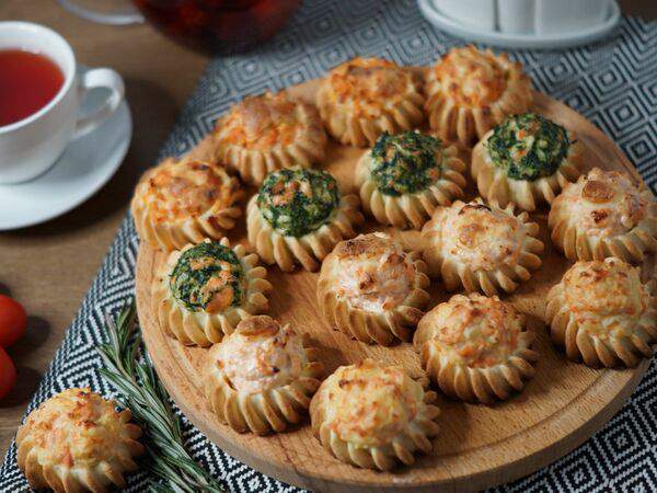 Тестов - Набор перепечек с лососем