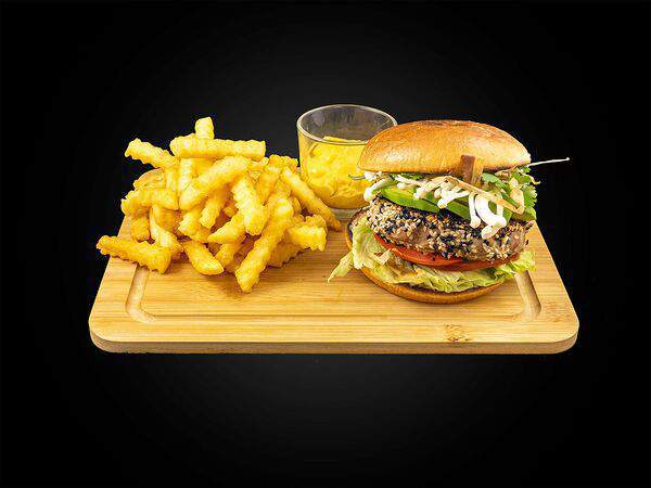 KORM - Бургер с тунцом комбо