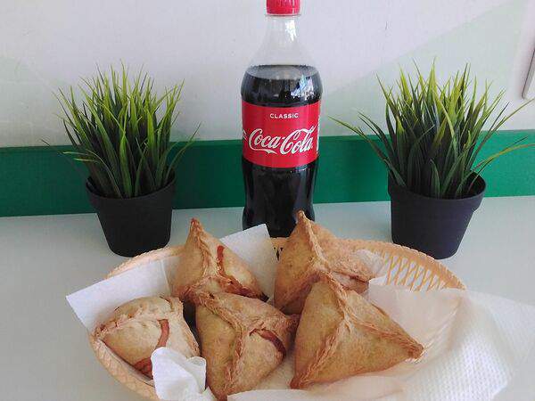 Татнефть кафе - Комбо Эчпочмак и Coca-Cola