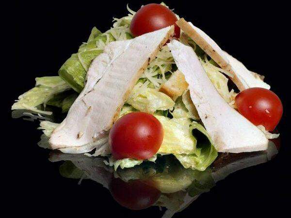 Буф фуд - Салат Цезарь с курицей