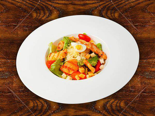 Тетка фишер - Салат Цезарь с куриным филе