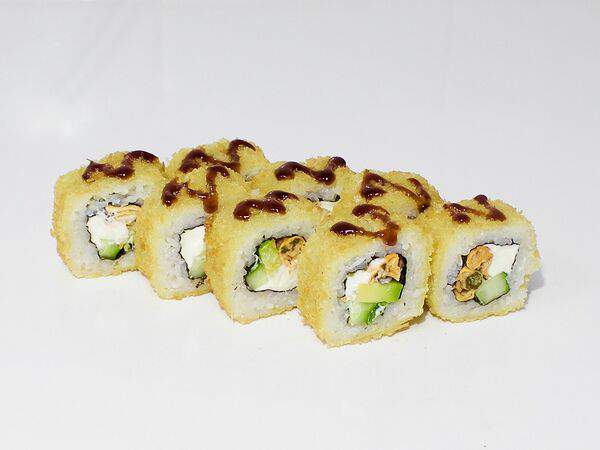 Rollcity - Жареный ролл с мидиями