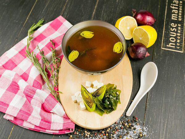 House mafia - Мисо суп с лососем