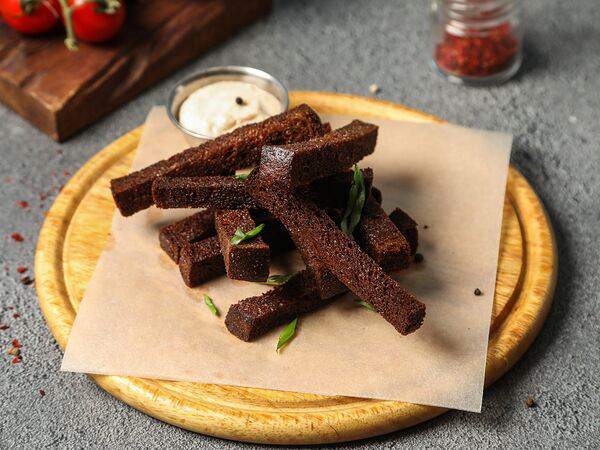 Большие Тарелки - Ржаные гренки