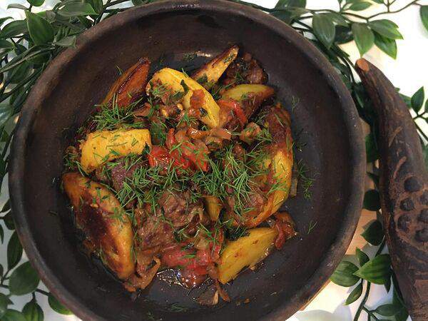 Мама в деле - Оджахури с говядиной