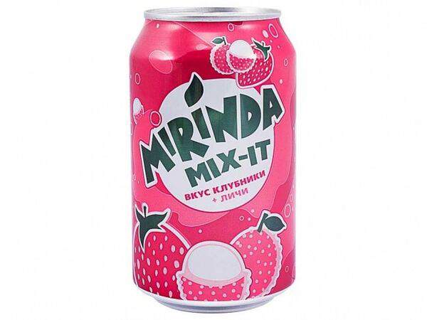 Суши Тут - Mirinda Mix It со вкусом клубники и личи