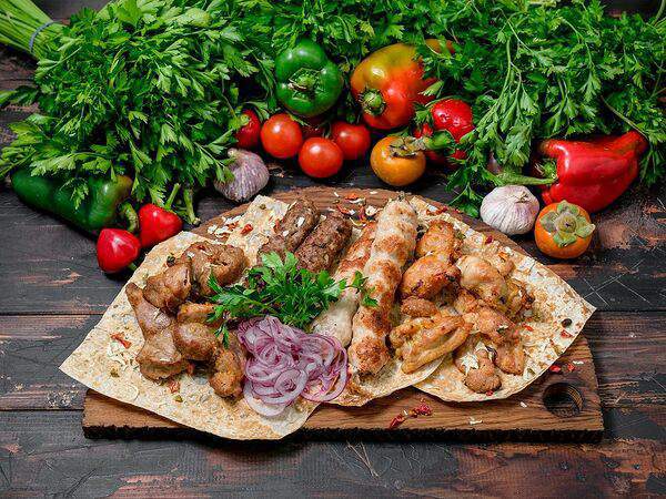 Джани Ресторани - Ассорти шашлыков
