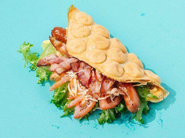 Корица - Гонконгская вафля с беконом