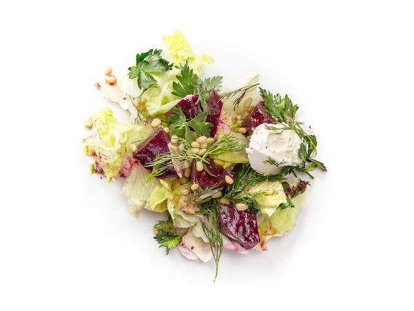 Du Pain - Салат с запеченной свеклой и сливочным сыром