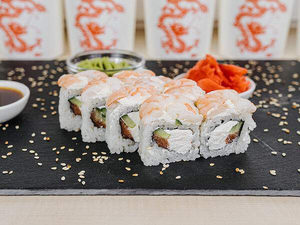 Wok & Sushi - Ролл Эби сяке