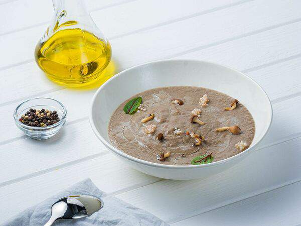 Хороша еда - Крем-суп из печёных грибов