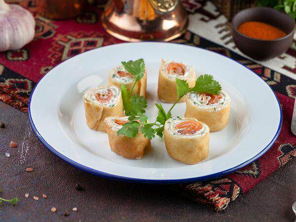 Оазис - Рулетики с семгой