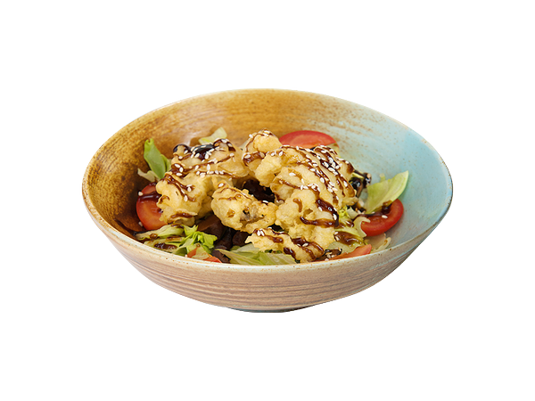 Автосуши Автопицца - Салат С осьминогами в темпуре