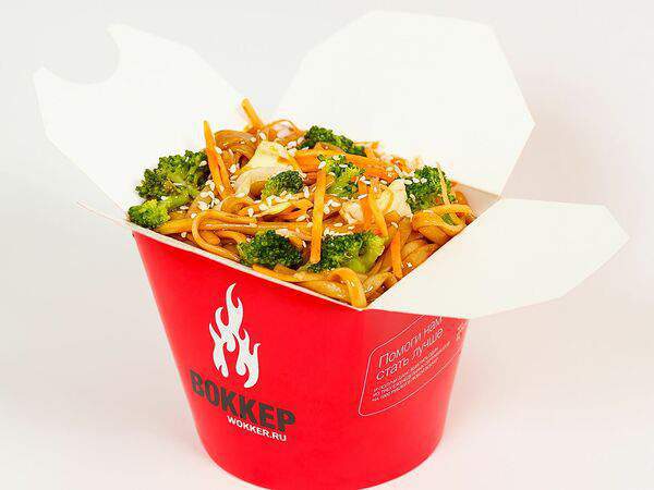 Воккер - Вок с овощами в соусе терияки