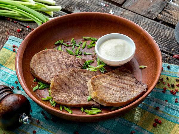 Кафе Барашки - Телячий язык гриль