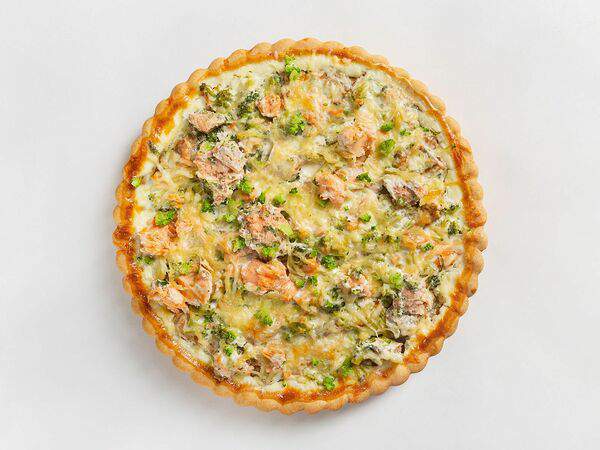 Пироги всем - Киш с лососем и брокколи