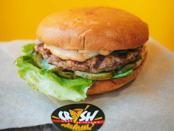Crash Лаваш - Краш бургер с говядиной