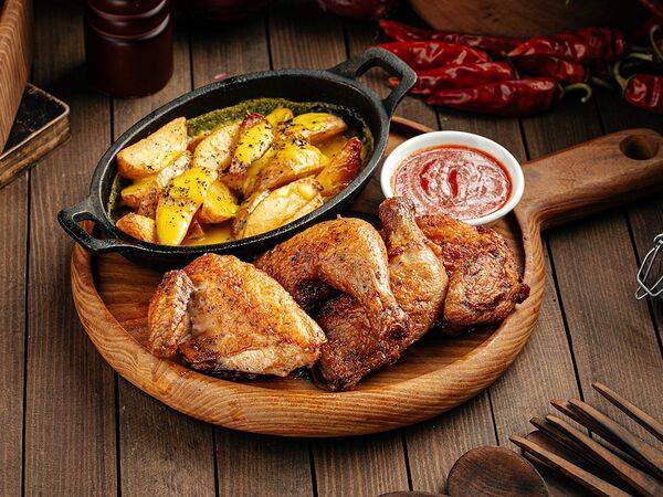 Ларисс Иванну Хачу! - Цыпленок табака