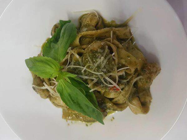 Empasta - Паста Песто с креветками