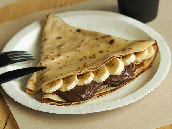 Блинвуд - Блин с Нутеллой и бананом