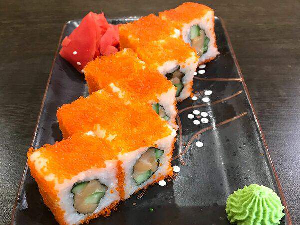 Панда - Калифорния с лососем