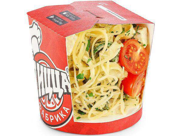 ПиццаФабрика - Паста с индейкой и шпинатом