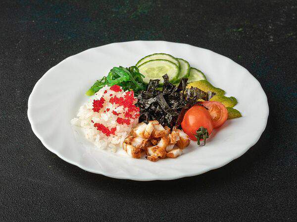 Orisushi - Поке с угрём копчённым