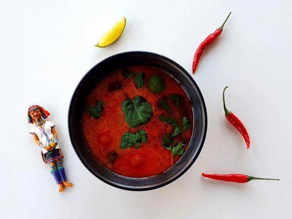 GM cafe - Суп Том Ям с креветками