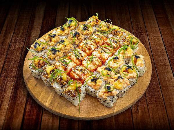 Тук-тук панда - Макси Сет опалённых роллов