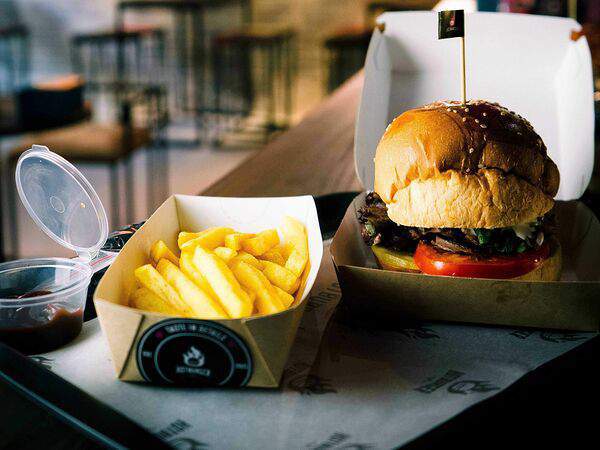 Hot Burger - Hot Burger с говядиной combo