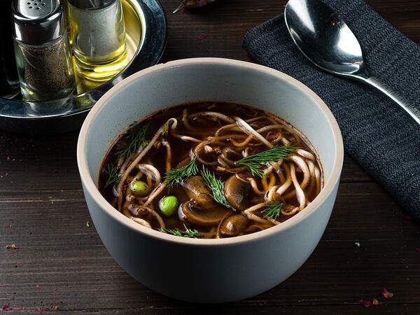 Березка - Говяжий бульон со свежими ростками сои