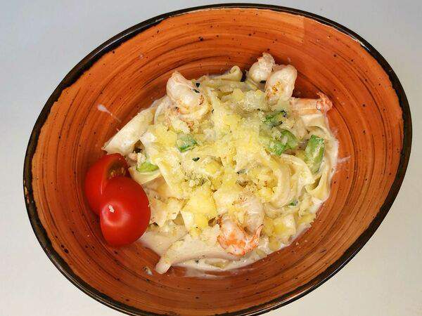 Tartine - Фетучини с морепродуктами