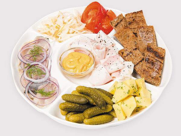 Самое популярное кафе - Закуска под водочку