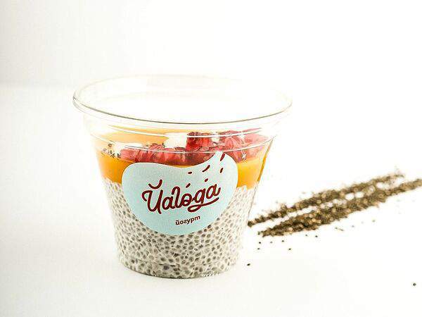 Йагода - Чиа-пудинг на кокосовом молоке