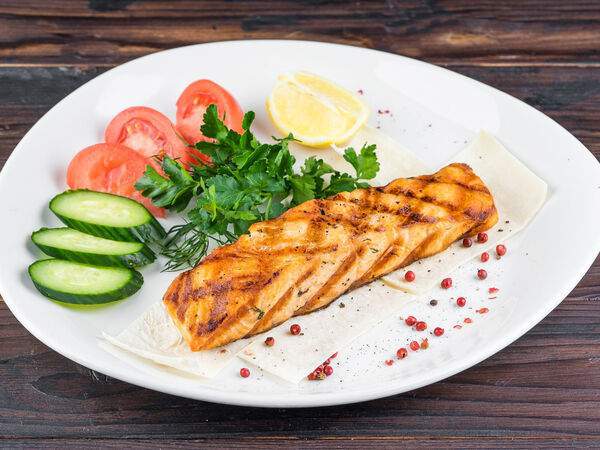 Irish Pub Dublin - Стейк из лосося